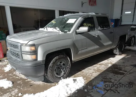 2014 Chevrolet Silverado 1500 Work Truck 1Wt from USA, damaged, VIN 3GCPCPEH1EG417269